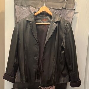 Danier Black Leather Women's Jacket